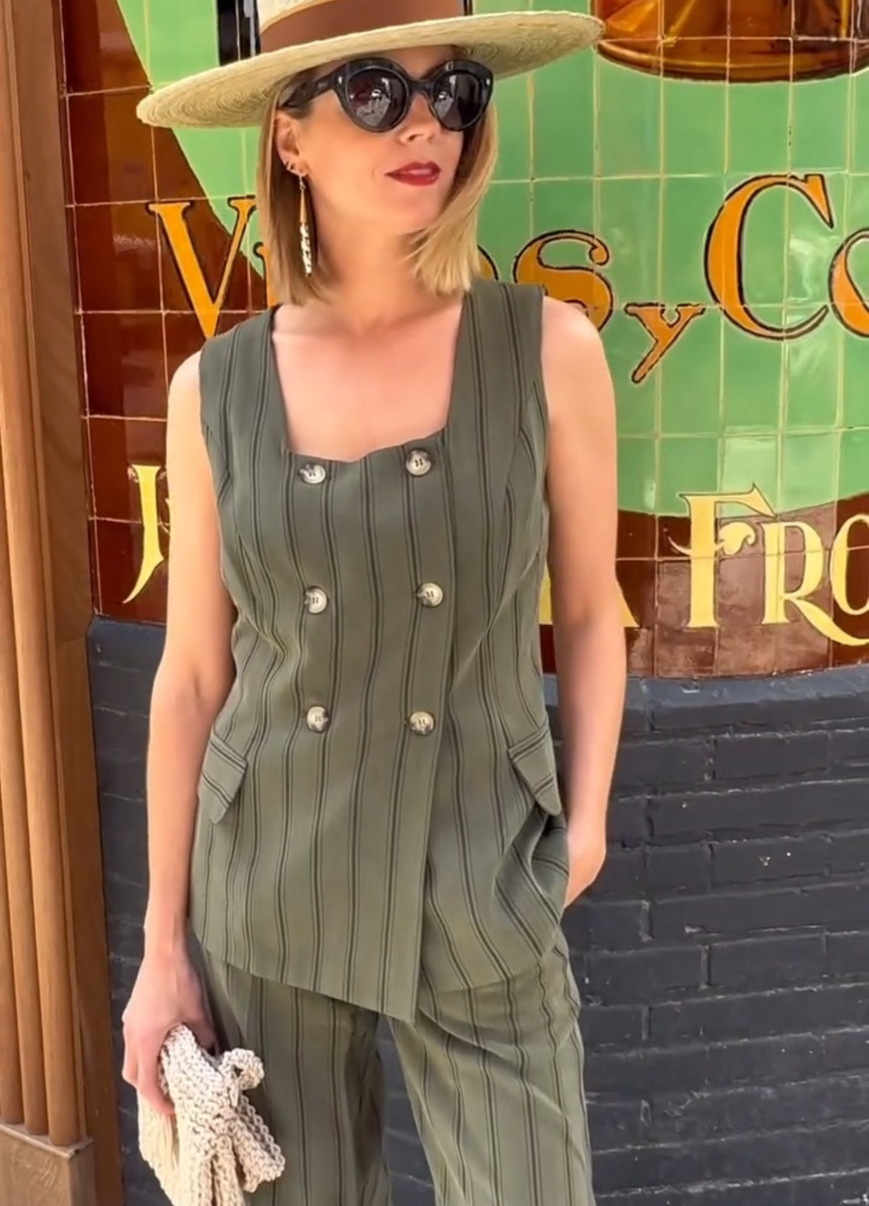 BRAULIA - CONJUNTO TOP Y PANTALÓN