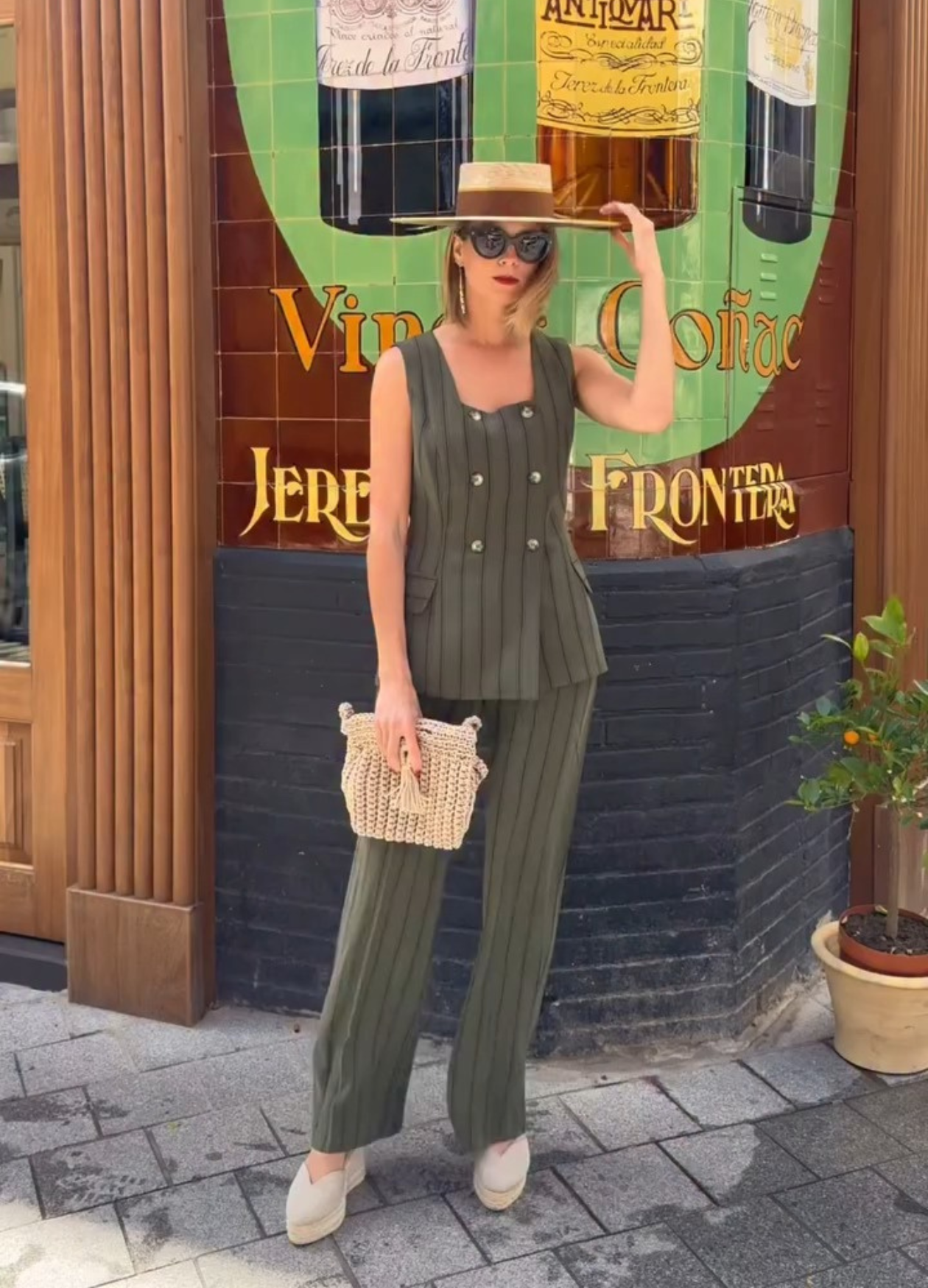 BRAULIA - CONJUNTO TOP Y PANTALÓN