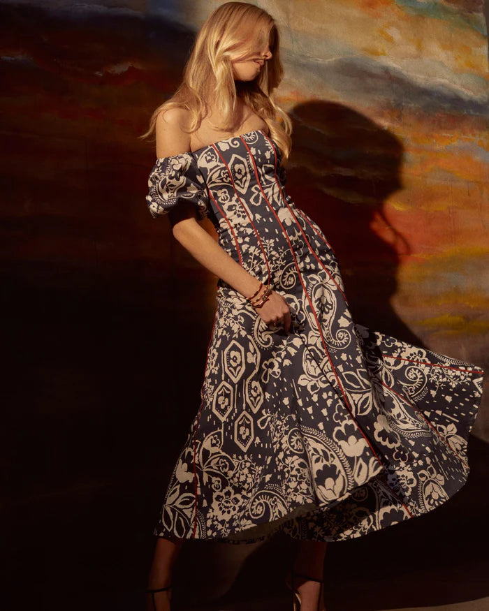CLOE - VESTIDO CON ESTAMPADO DE FLORES