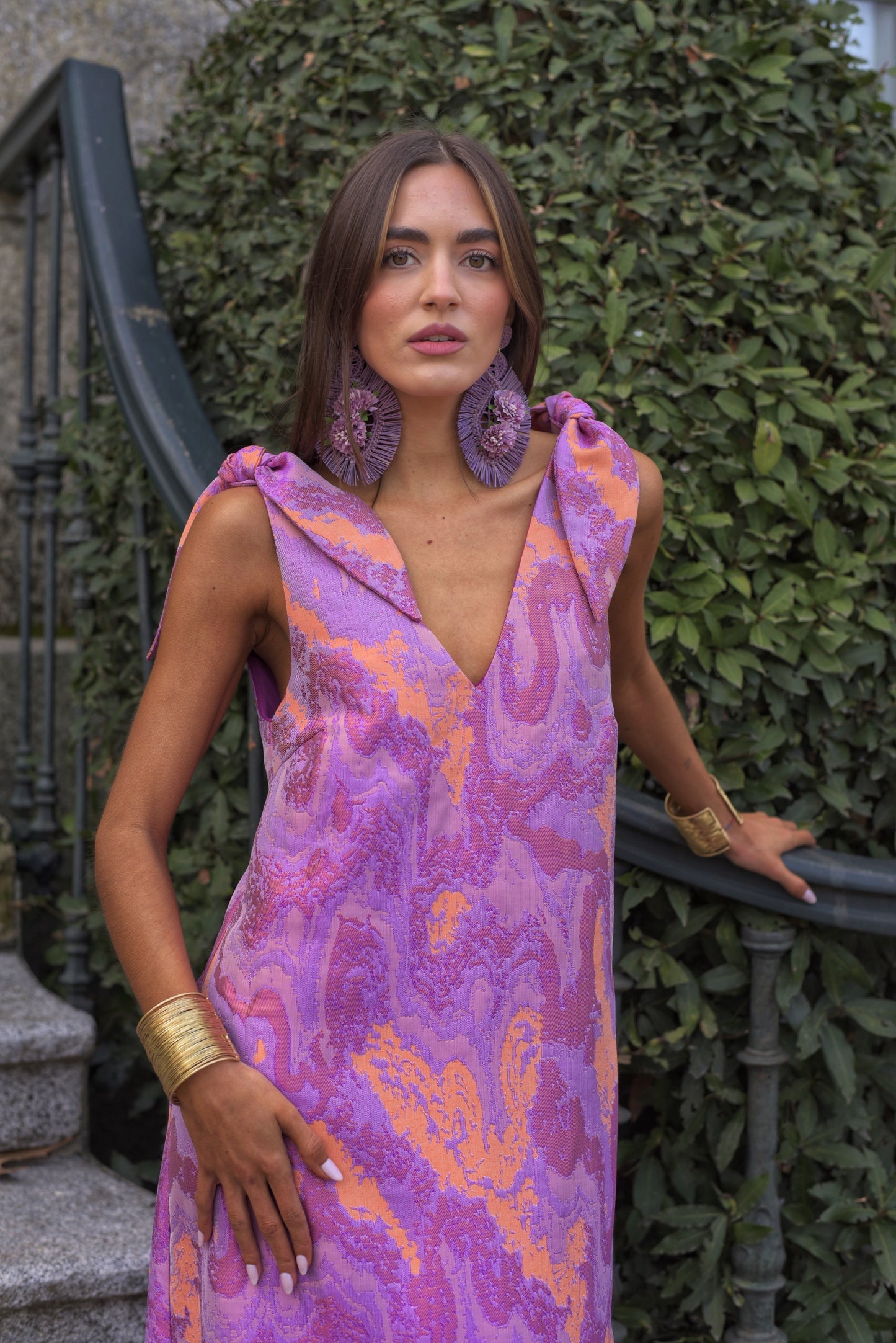 AIDA - VESTIDO LARGO ESTAMPADO