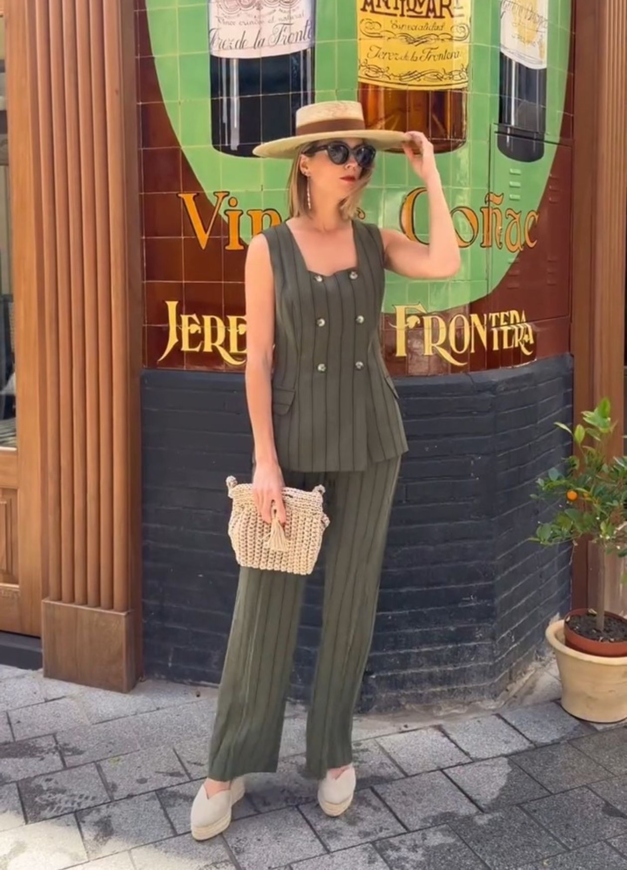 BRAULIA - CONJUNTO TOP Y PANTALÓN
