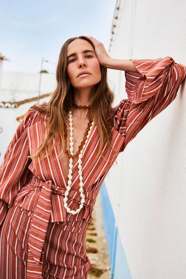 SAIDA - CONJUNTO BLUSA Y PANTALÓN