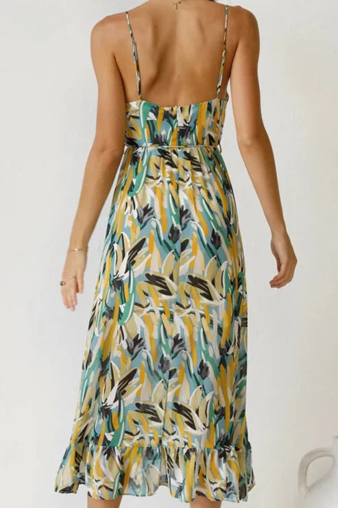 FRIDA - VESTIDO ESTAMPADO CON TIRANTES