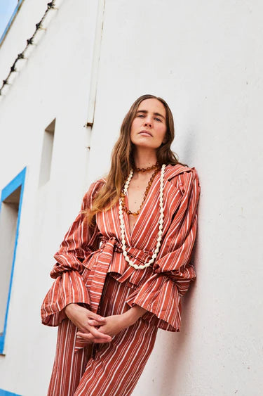 SAIDA - CONJUNTO BLUSA Y PANTALÓN