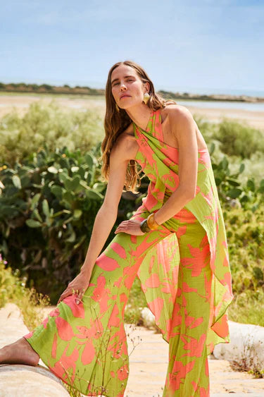 TEBA - CONJUNTO TOP Y PANTALÓN