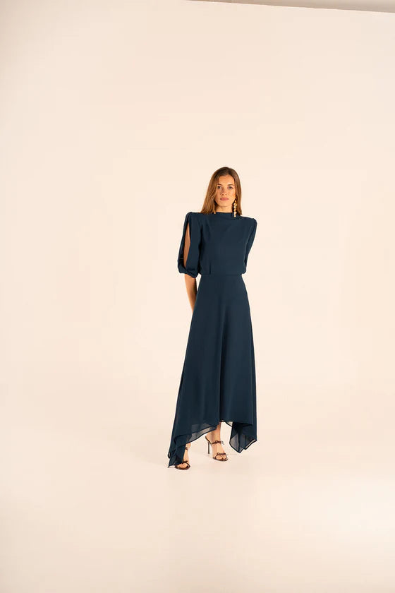 ANABEL - CONJUNTO TOP Y FALDA