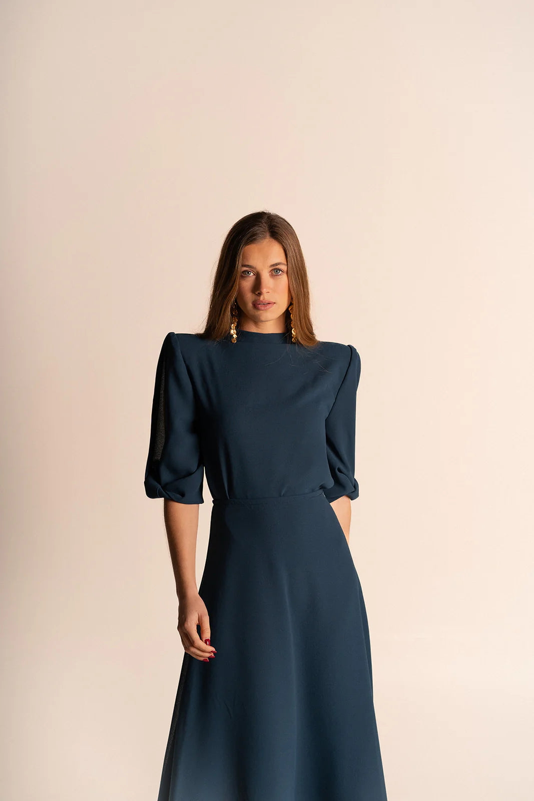 ANABEL - CONJUNTO TOP Y FALDA