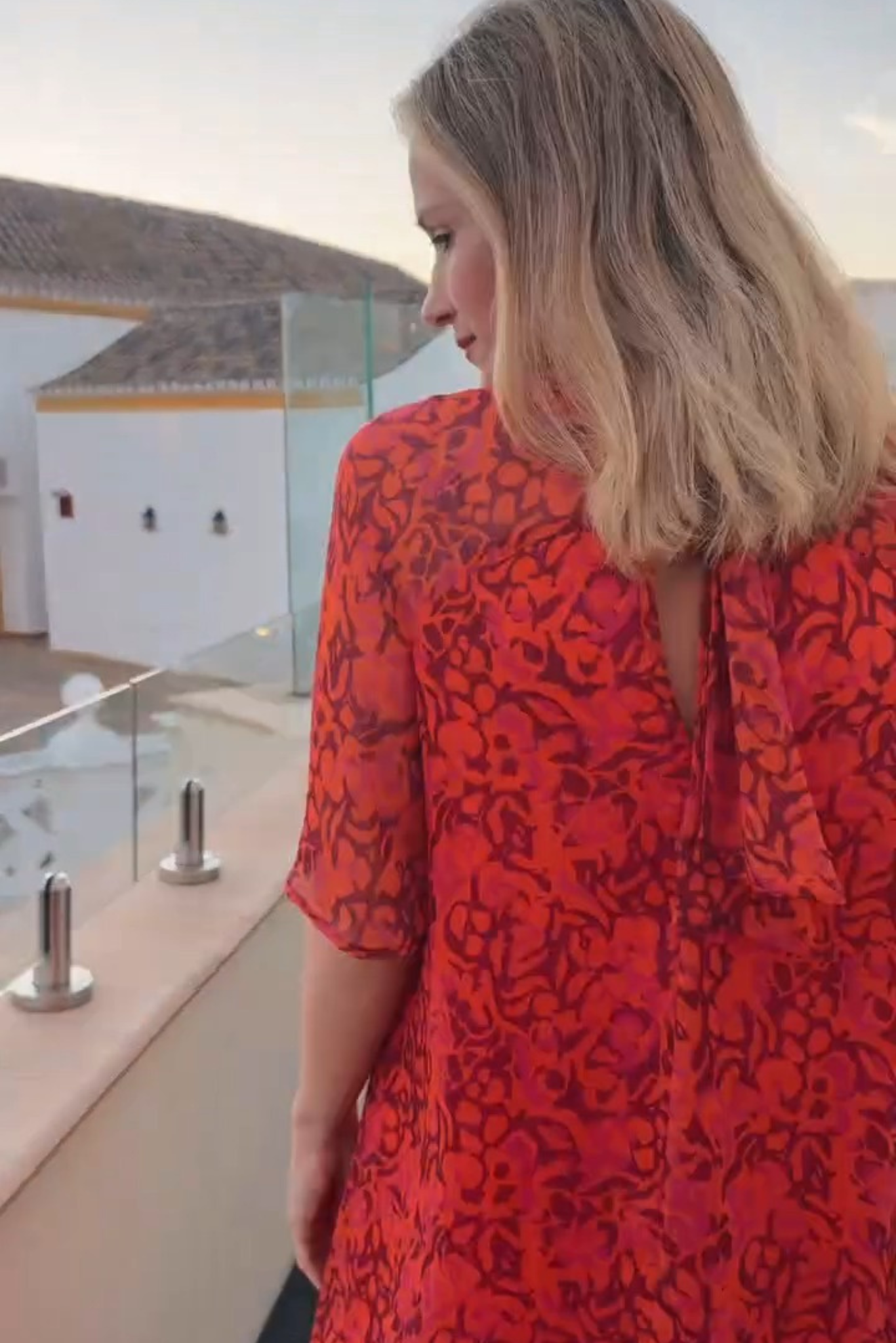 ASTRID - VESTIDO MIDI CON ESTAMPADO