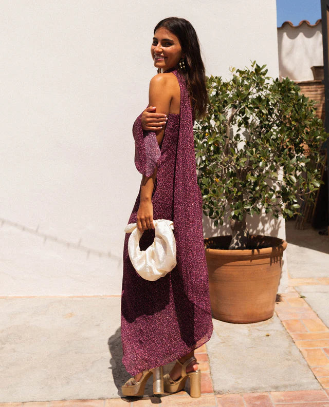 ERIKA - VESTIDO MIDI ESTAMPADO