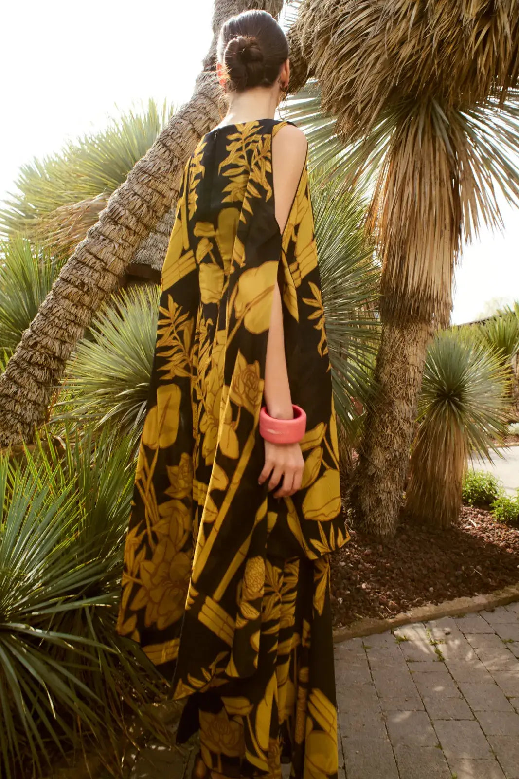 EMILIANA - VESTIDO ESTAMPADO SIN CORTE