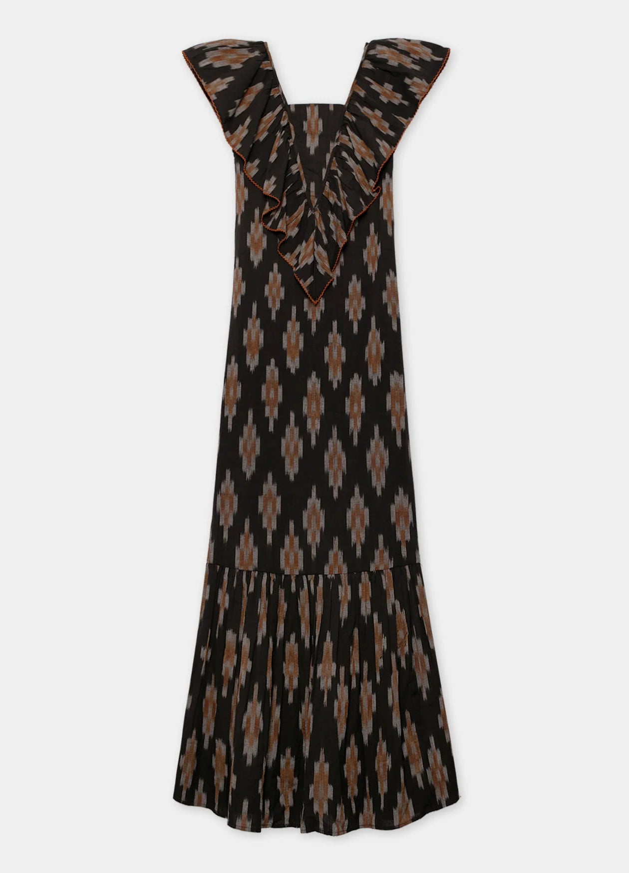 DAMARIS - VESTIDO MIDI CON ESTAMPADO