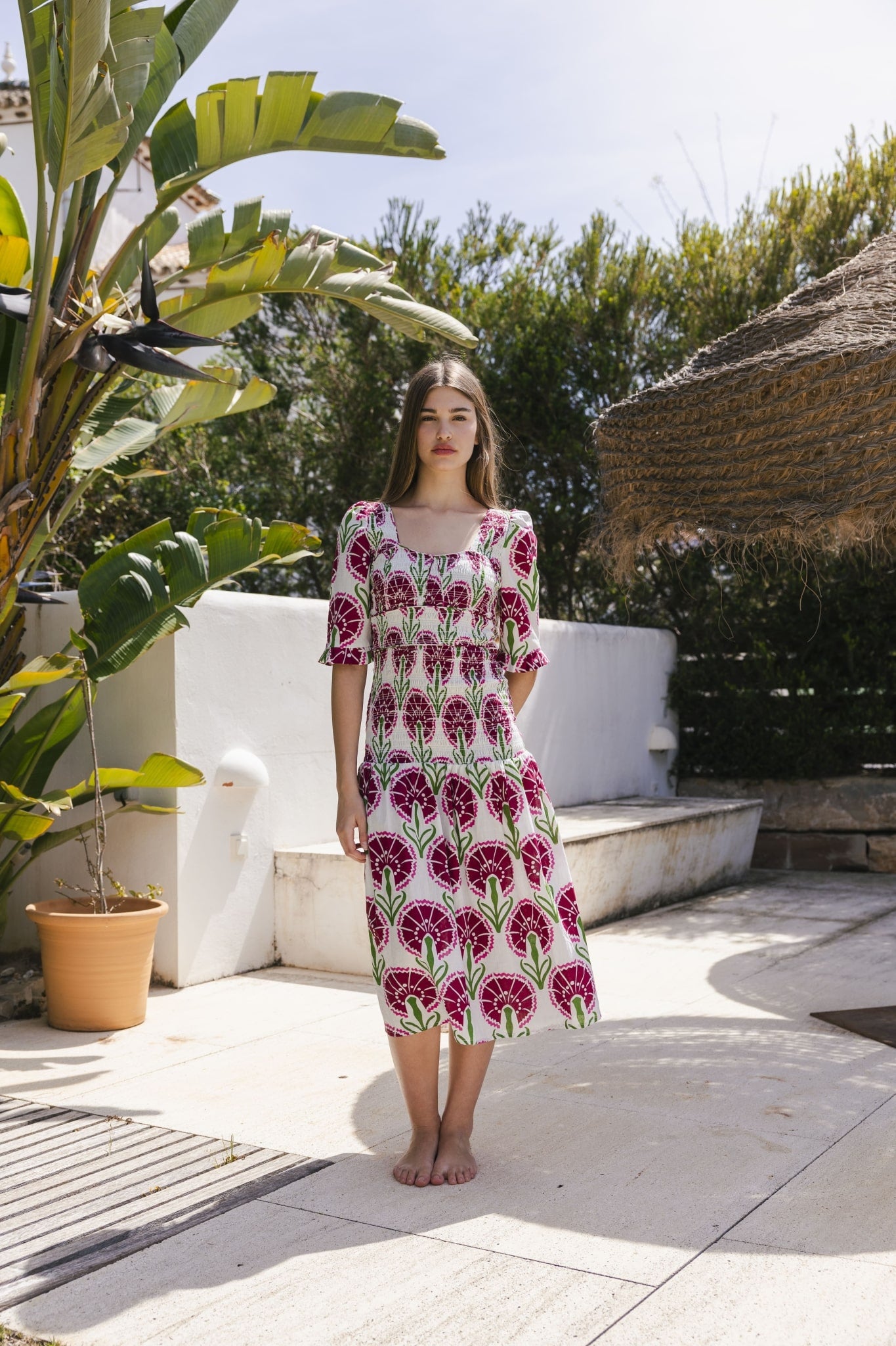 CELSA - VESTIDO CON ESTAMPADO FLORAL