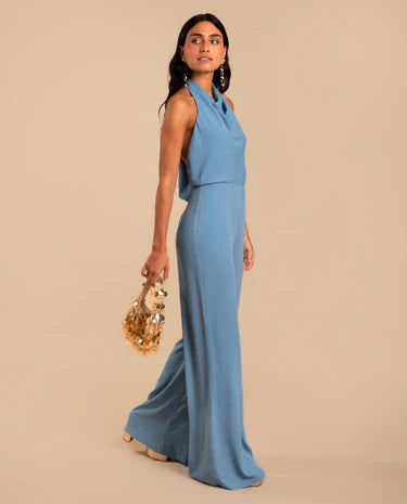 DELIA - MONO CON CUELLO HALTER