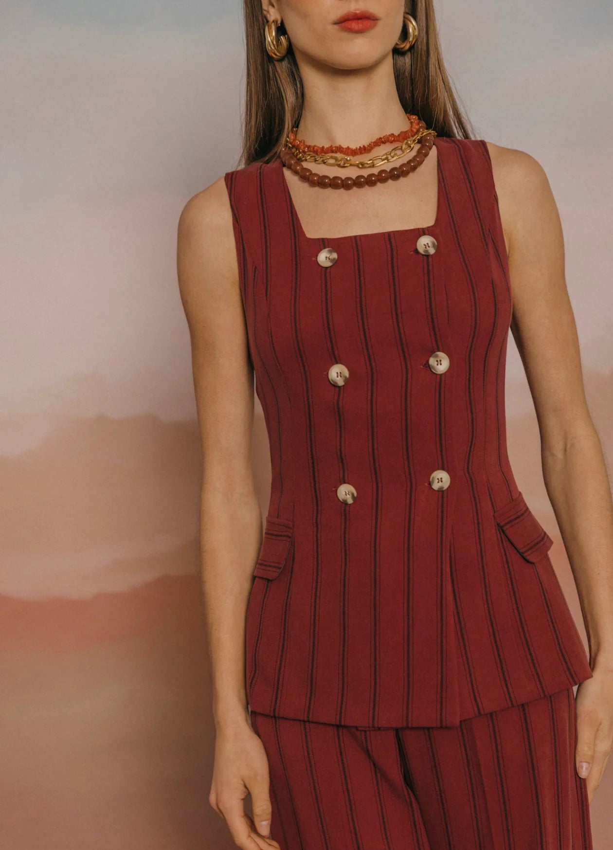 BRAULIA - CONJUNTO TOP Y PANTALÓN