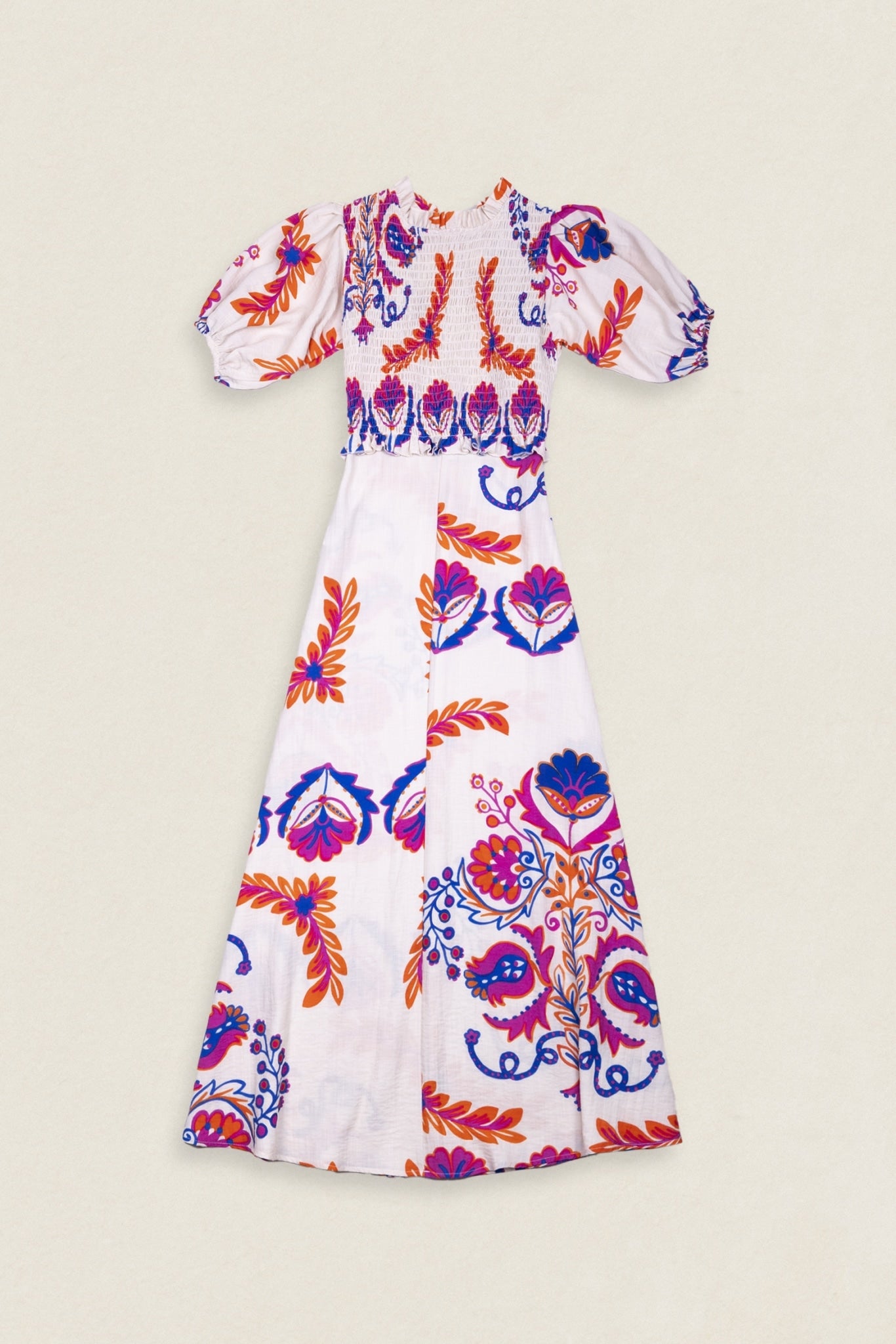 ELEONORA - VESTIDO CON MANGA ABULLONADA
