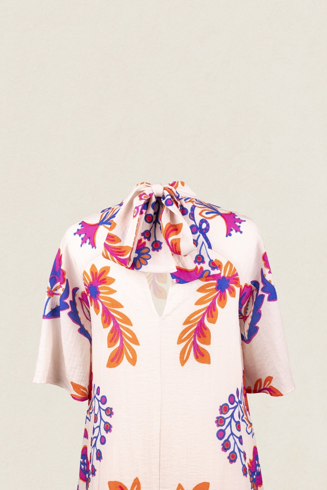 ASTRID - VESTIDO MIDI CON ESTAMPADO