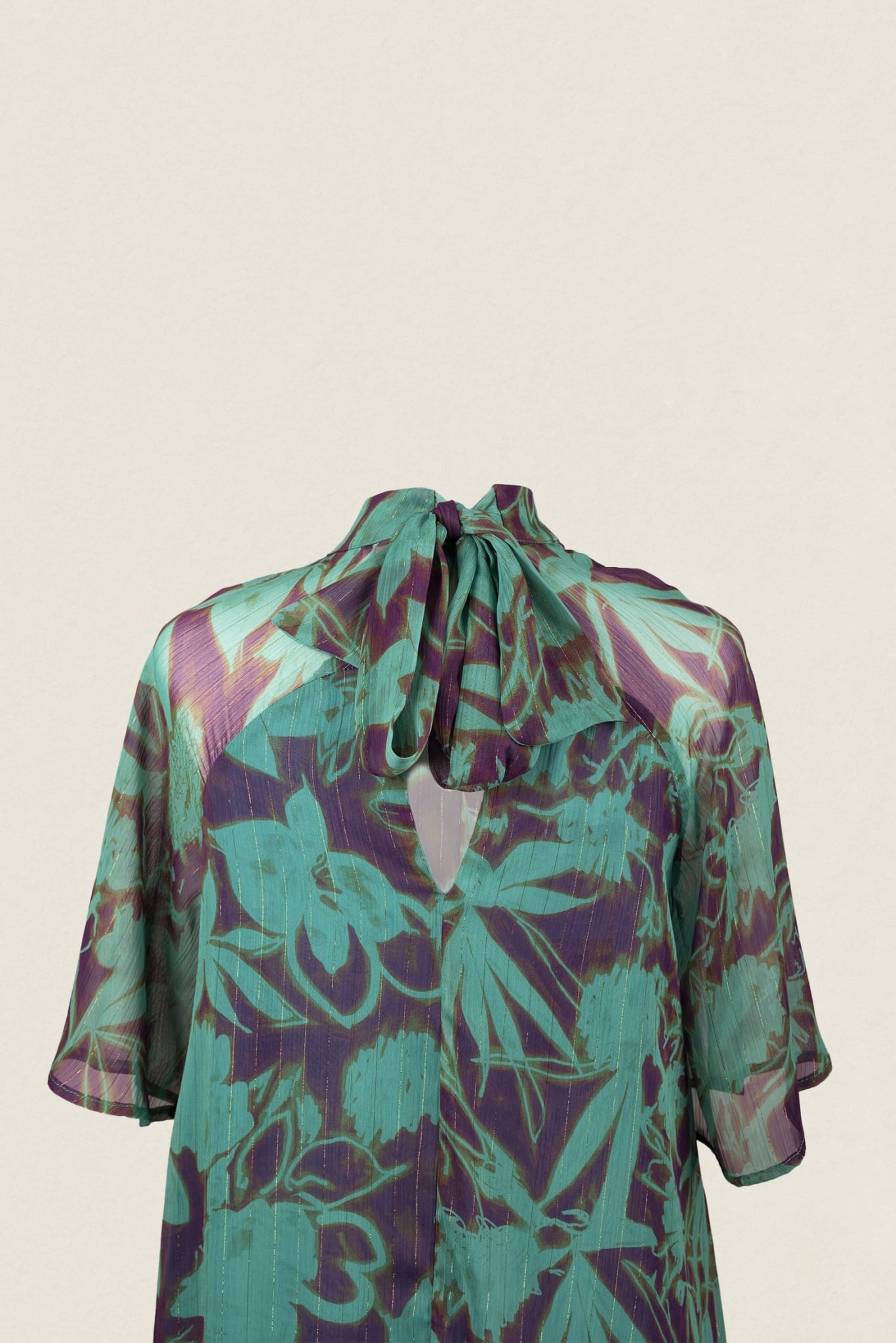 ASTRID - VESTIDO MIDI CON ESTAMPADO