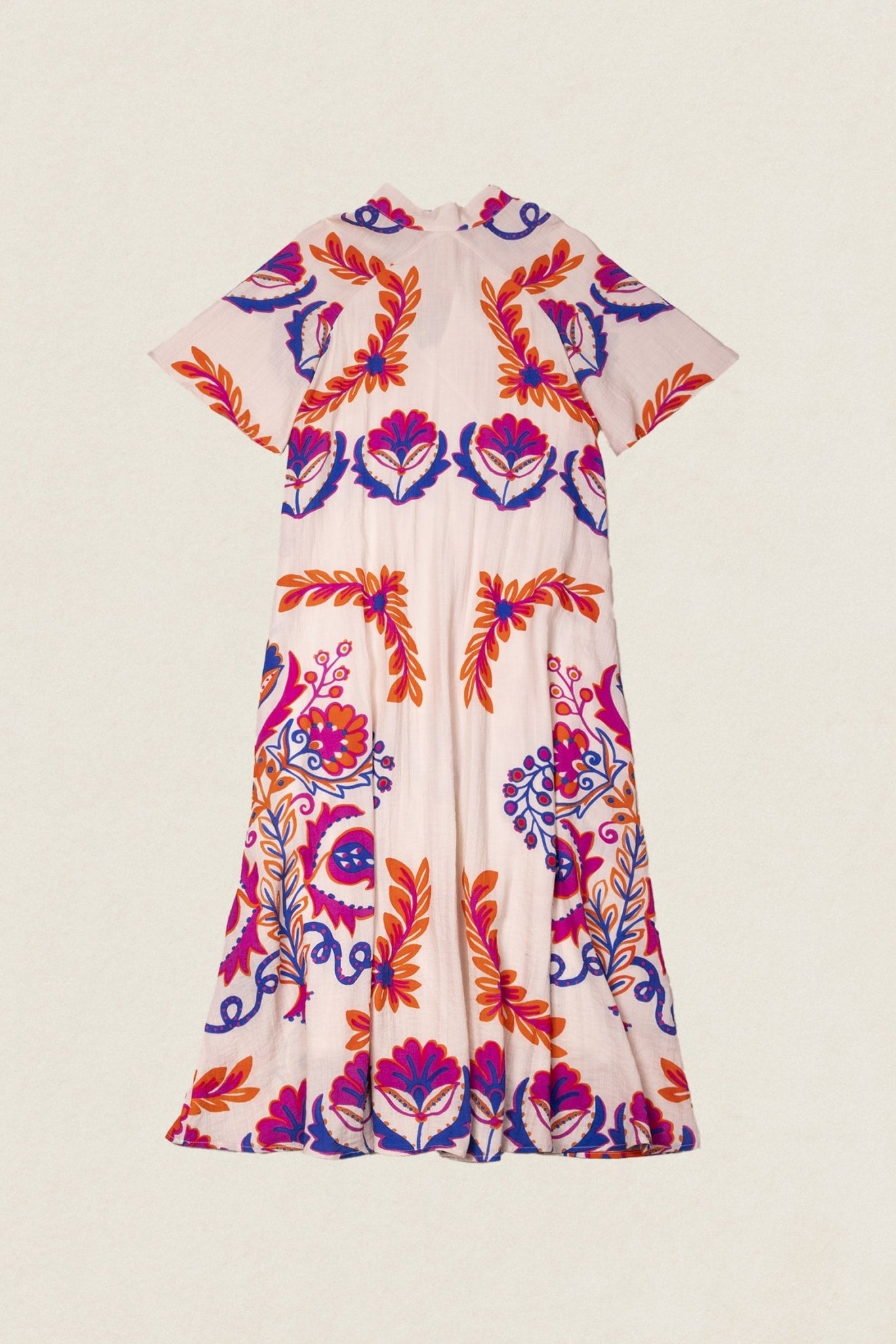 ASTRID - VESTIDO MIDI CON ESTAMPADO