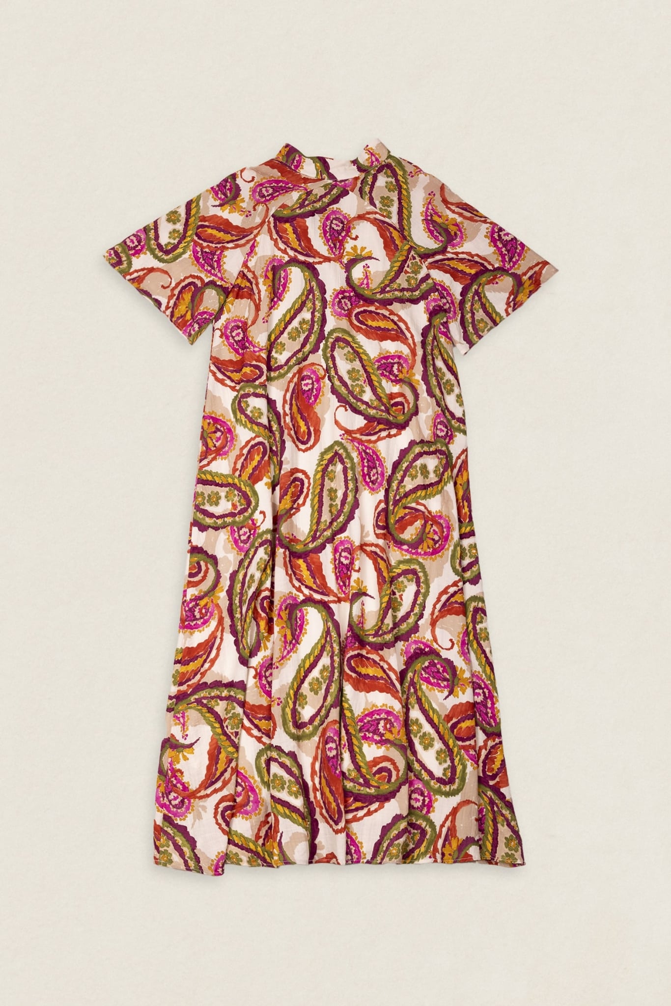 ASTRID - VESTIDO MIDI CON ESTAMPADO