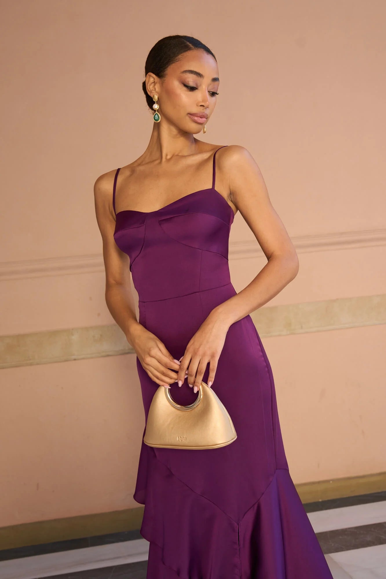 EVELYN - VESTIDO CON ESCOTE CORAZÓN