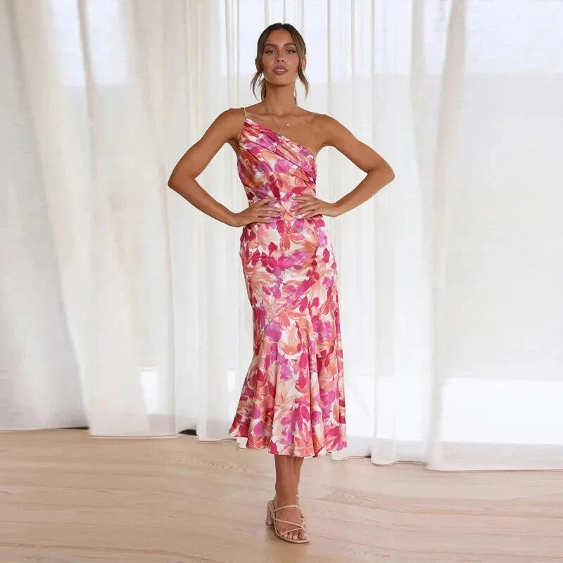 FRANCIS - VESTIDO ASIMÉTRICO ELEGANTE