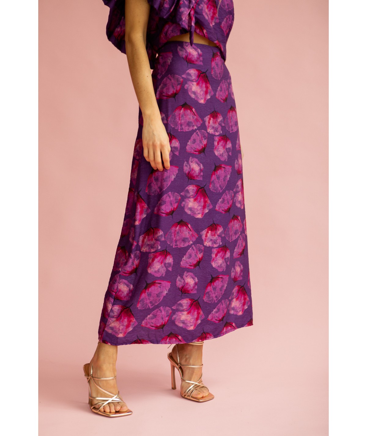 CARLINA - CONJUNTO ASIMÉTRICO CON ESTAMPADO FLORAL