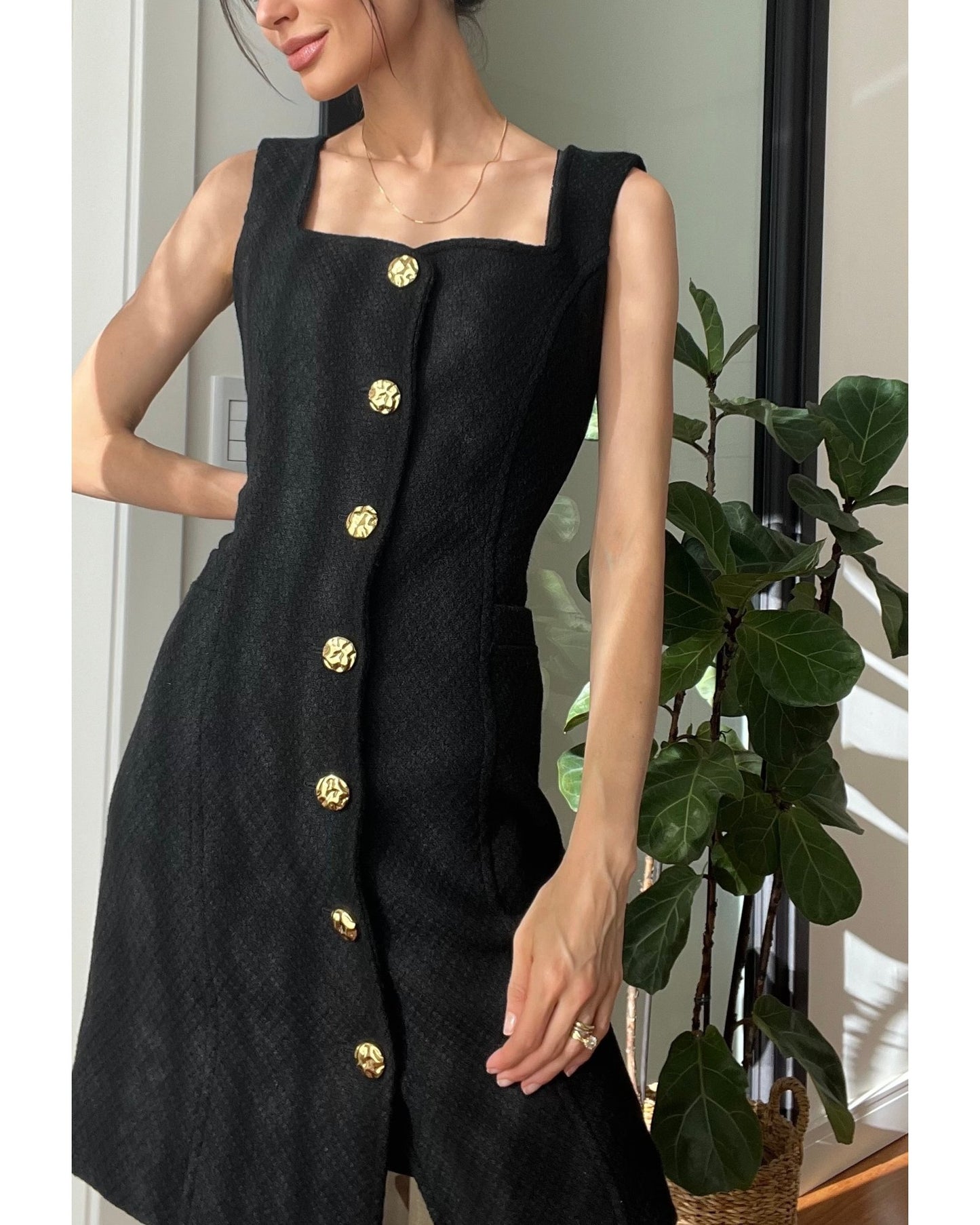NICOLETTA - VESTIDO DE LANA ELEGANTE