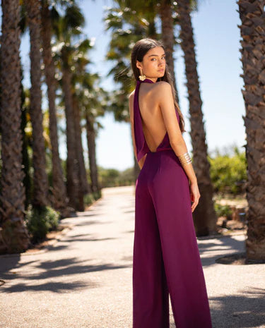 DELIA - MONO CON CUELLO HALTER
