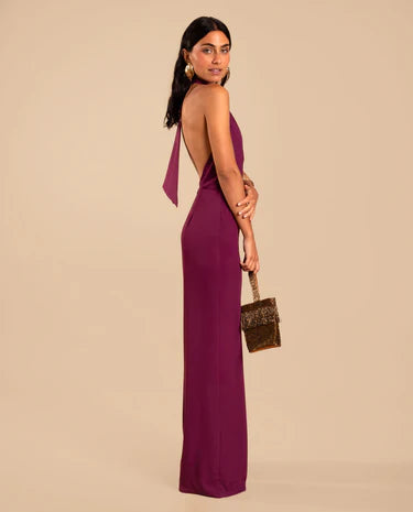 DELIA - MONO CON CUELLO HALTER
