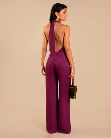 DELIA - MONO CON CUELLO HALTER