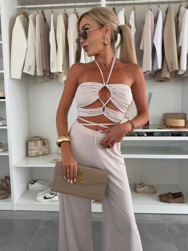 INMACULADA - CONJUNTO TOP Y PANTALÓN