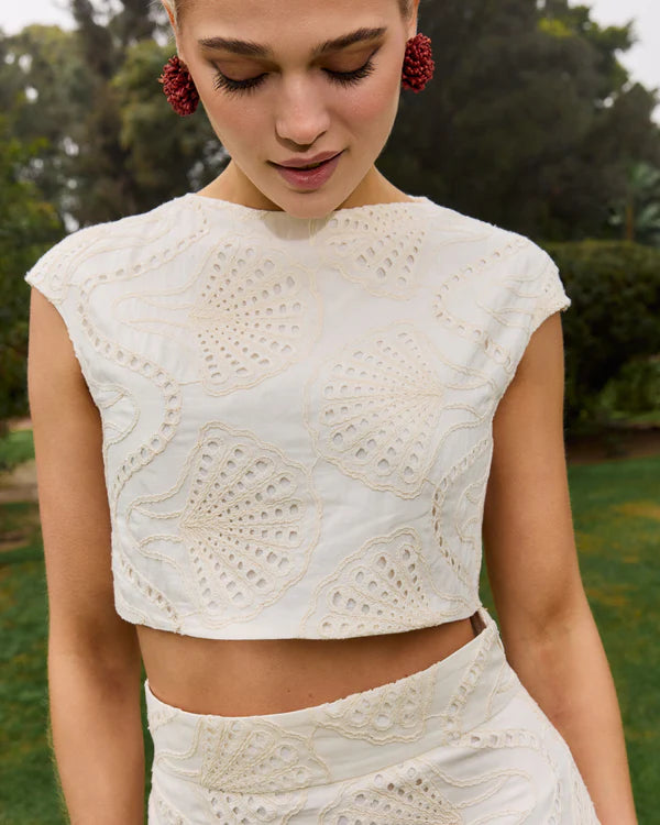 RANIA - CONJUNTO TOP Y FALDA