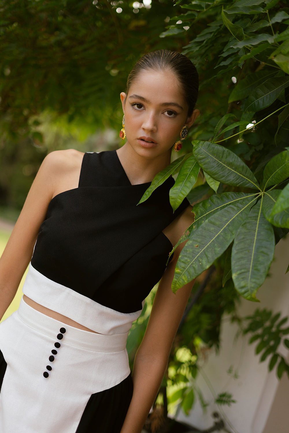 LYDIA - CONJUNTO TOP Y FALDA