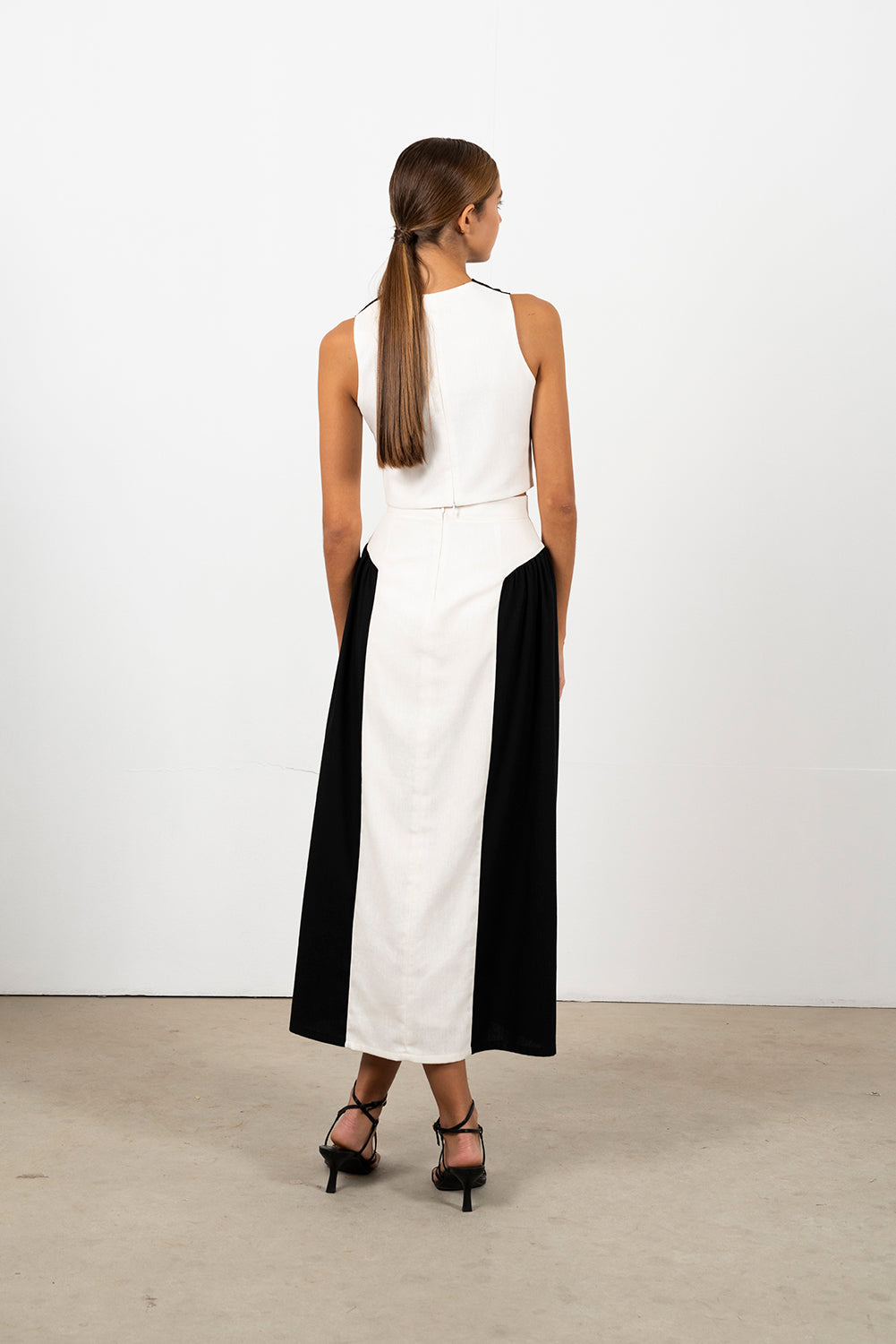 LYDIA - CONJUNTO TOP Y FALDA