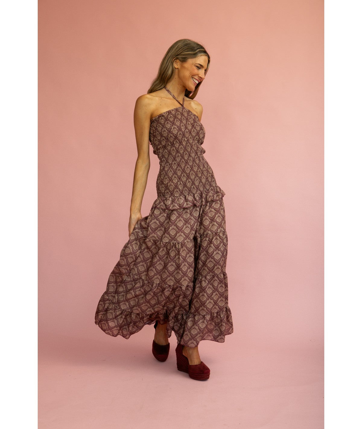 AILÉN - VESTIDO CON TIRANTES MULTIPOSICIÓN