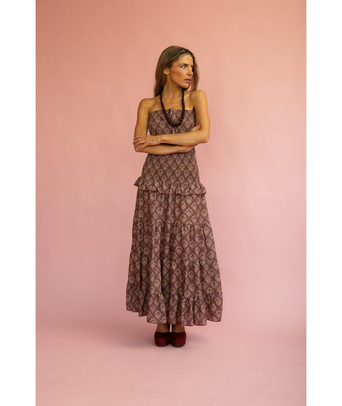 AILÉN - VESTIDO CON TIRANTES MULTIPOSICIÓN