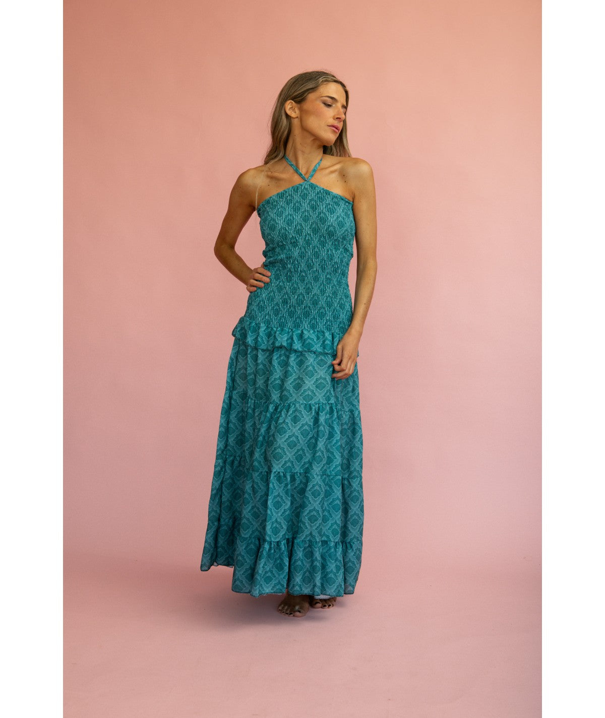 AILÉN - VESTIDO CON TIRANTES MULTIPOSICIÓN