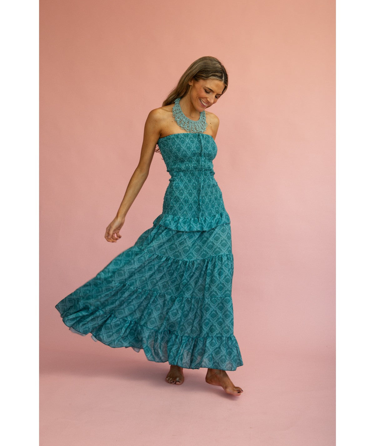 AILÉN - VESTIDO CON TIRANTES MULTIPOSICIÓN
