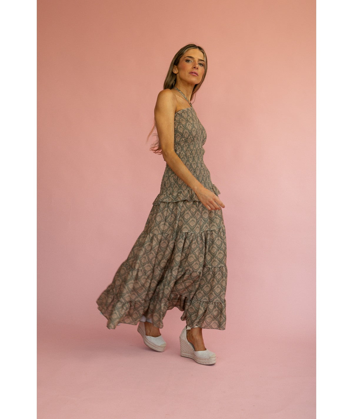 AILÉN - VESTIDO CON TIRANTES MULTIPOSICIÓN