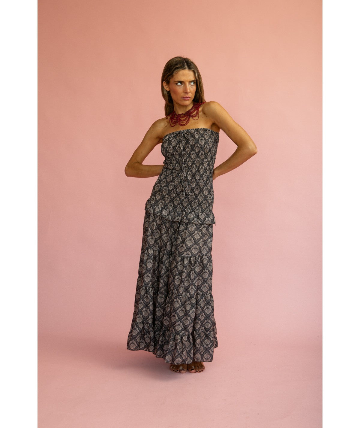 AILÉN - VESTIDO CON TIRANTES MULTIPOSICIÓN