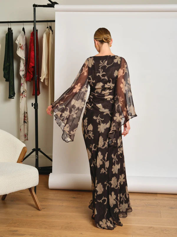 ANTONIETA - VESTIDO LARGO ESTAMPADO