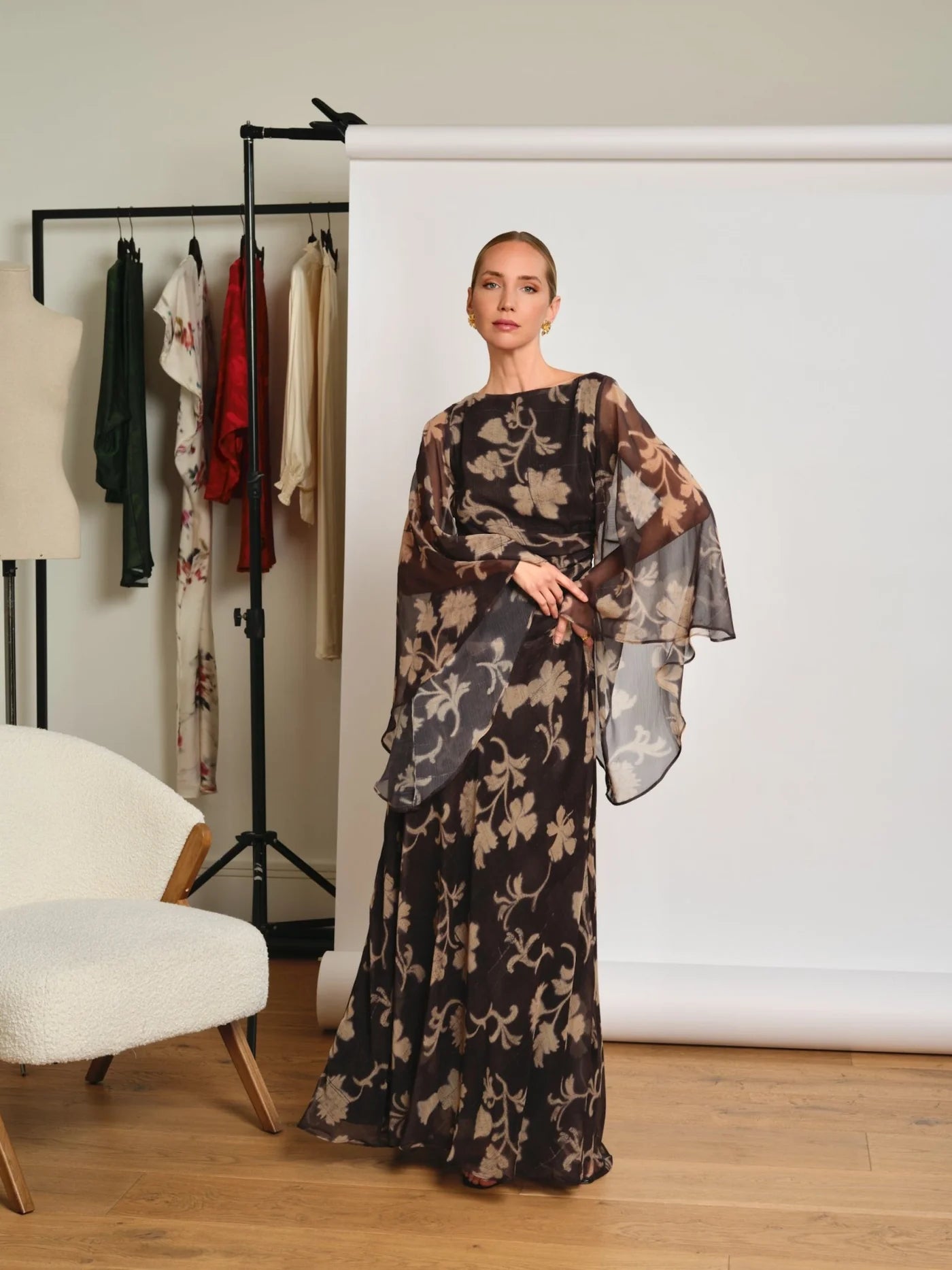 ANTONIETA - VESTIDO LARGO ESTAMPADO