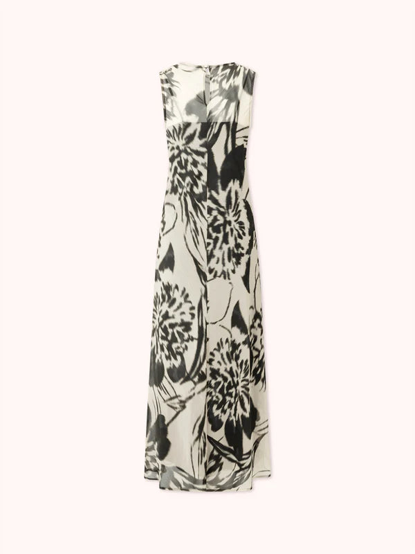 ALEXIA - VESTIDO SIN MANGAS ESTAMPADO