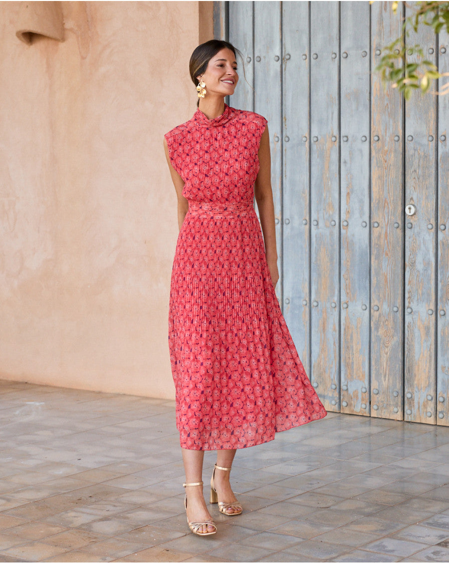 EIDER - VESTIDO MIDI CON ESTAMPADO