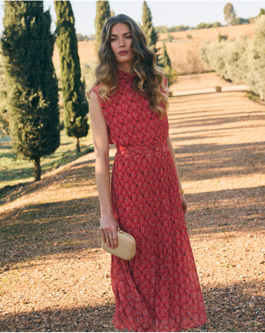 EIDER - VESTIDO MIDI CON ESTAMPADO