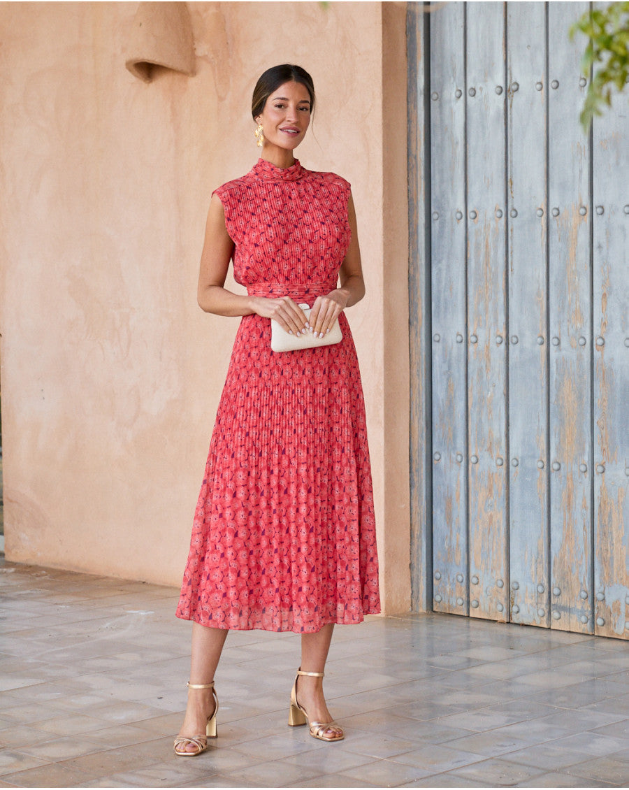 EIDER - VESTIDO MIDI CON ESTAMPADO