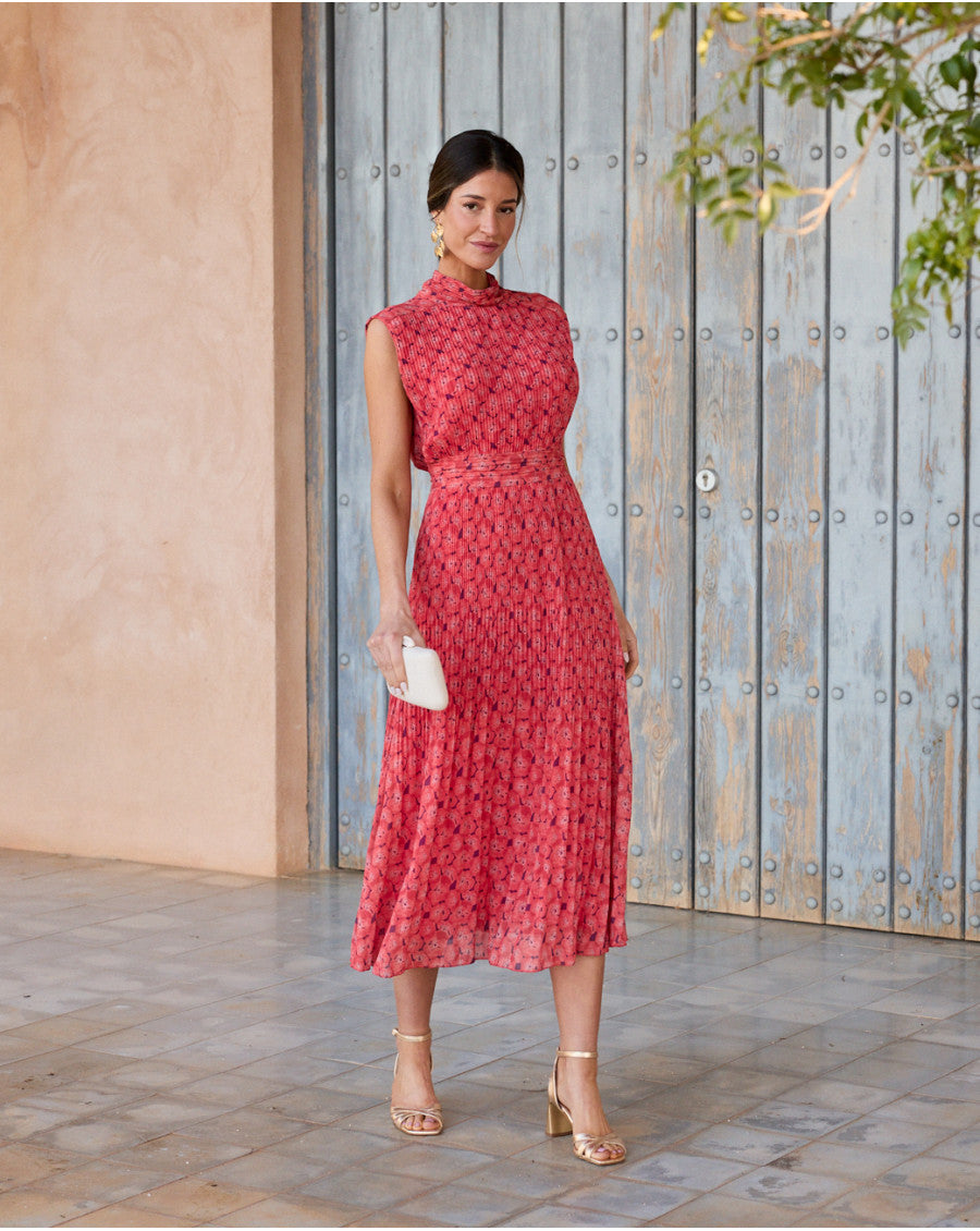 EIDER - VESTIDO MIDI CON ESTAMPADO