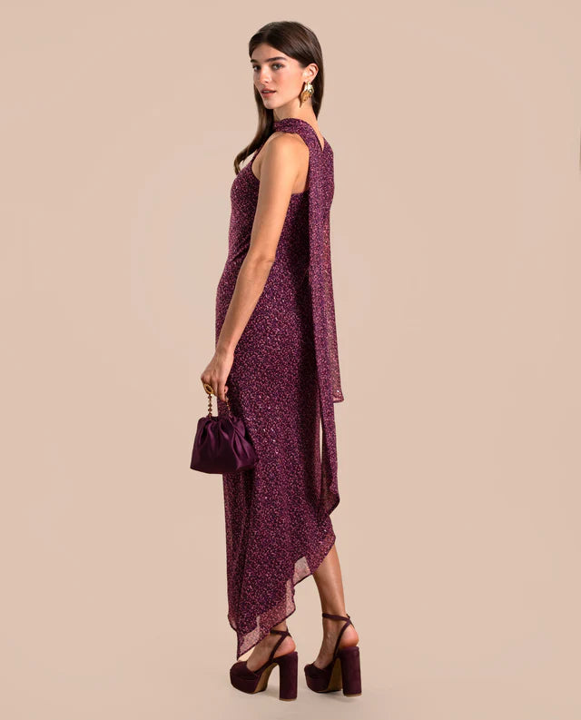 ERIKA - VESTIDO MIDI ESTAMPADO