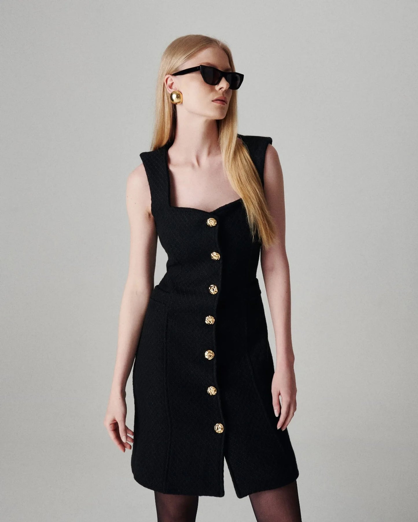 NICOLETTA - VESTIDO DE LANA ELEGANTE