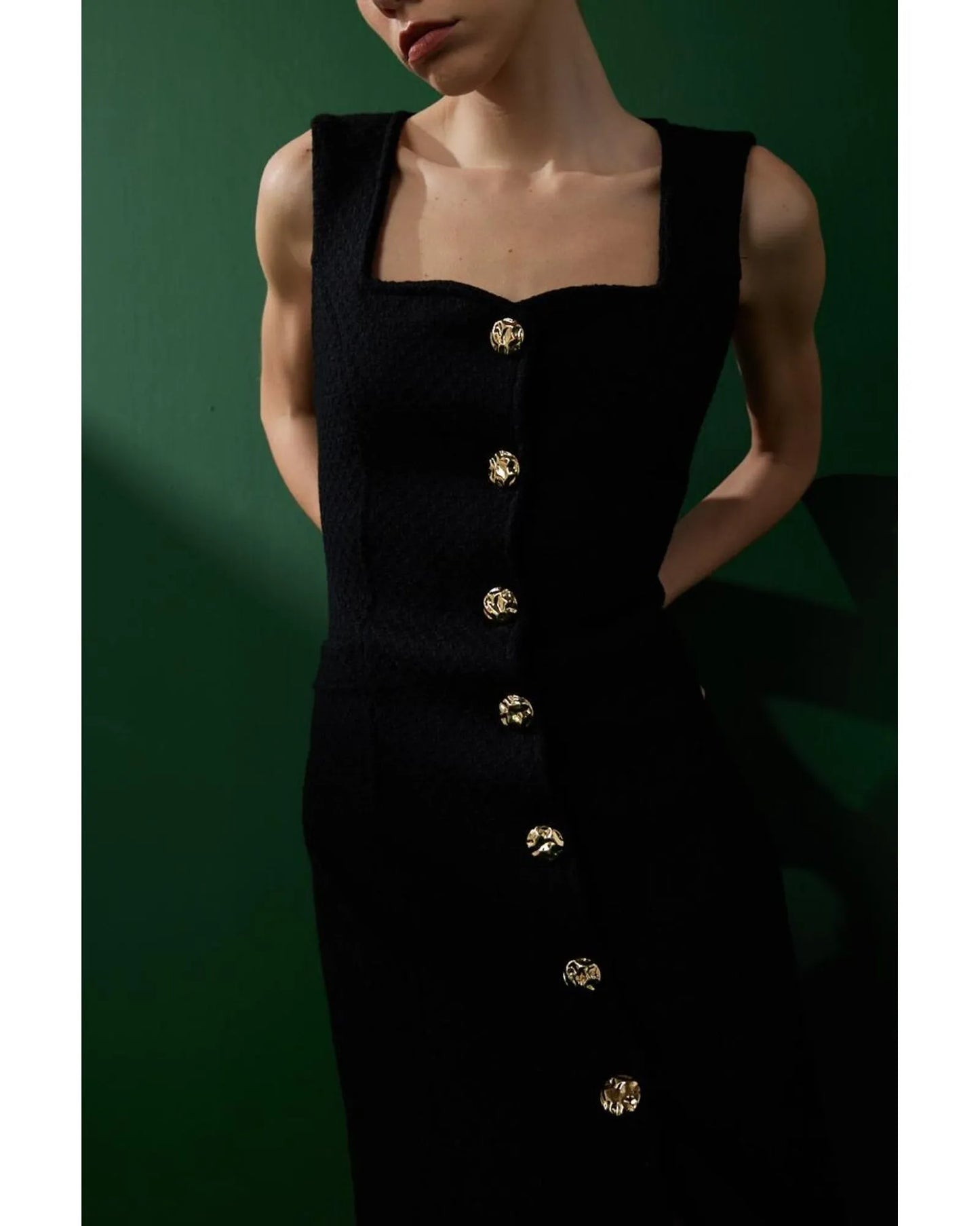 NICOLETTA - VESTIDO DE LANA ELEGANTE